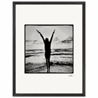 Circle of Life Framed print 45x60 cm / 18x24″ Black frame 41