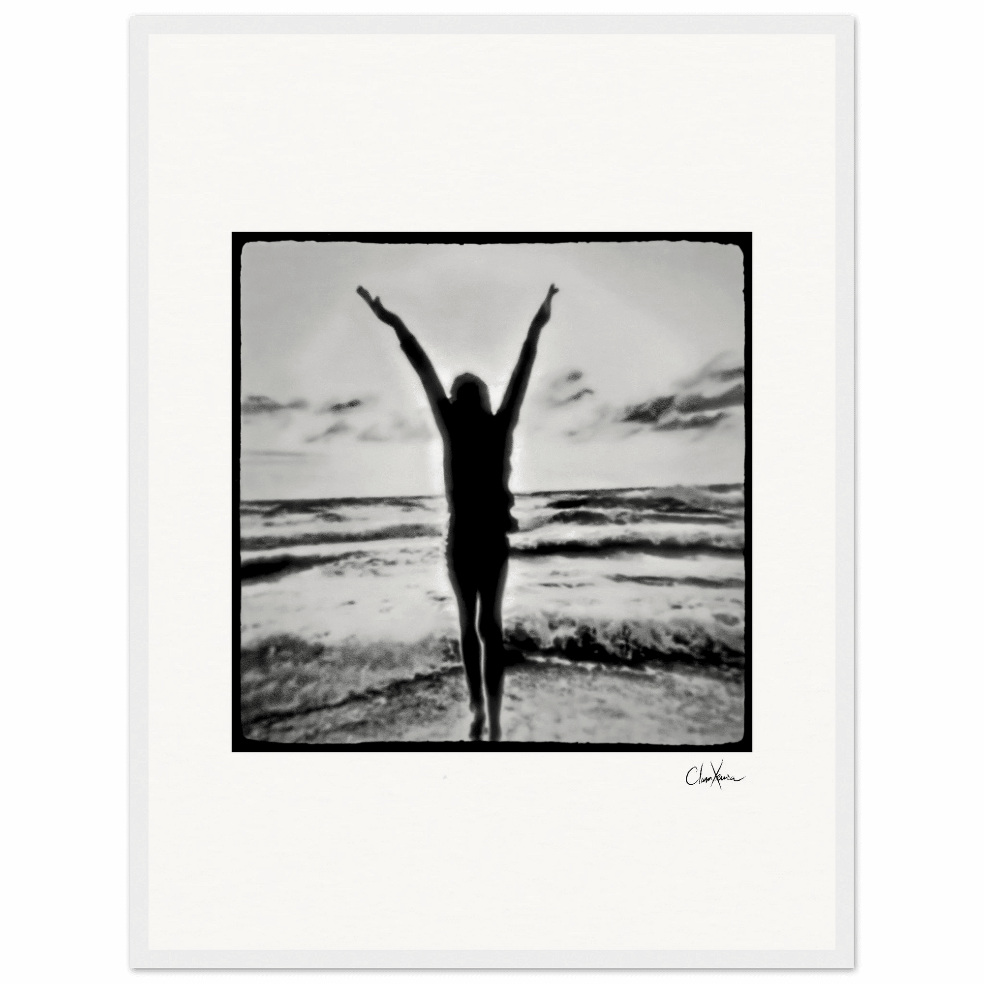 Circle of Life Framed print 45x60 cm / 18x24″ White frame 11