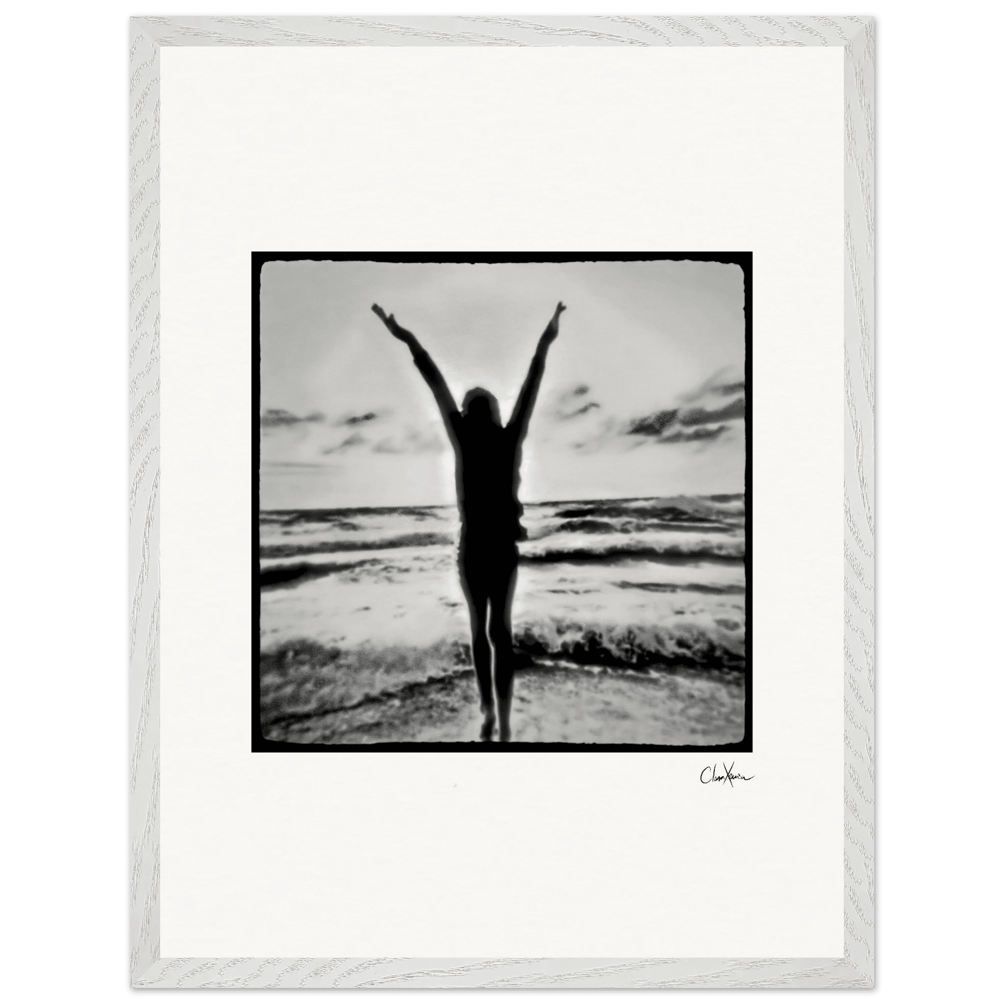 Circle of Life Framed print 45x60 cm / 18x24″ White frame 13