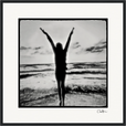 Circle of Life Framed print 50x50 cm / 20x20″ Black frame 40
