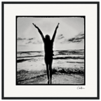 Circle of Life Framed print 50x50 cm / 20x20″ Black frame 40