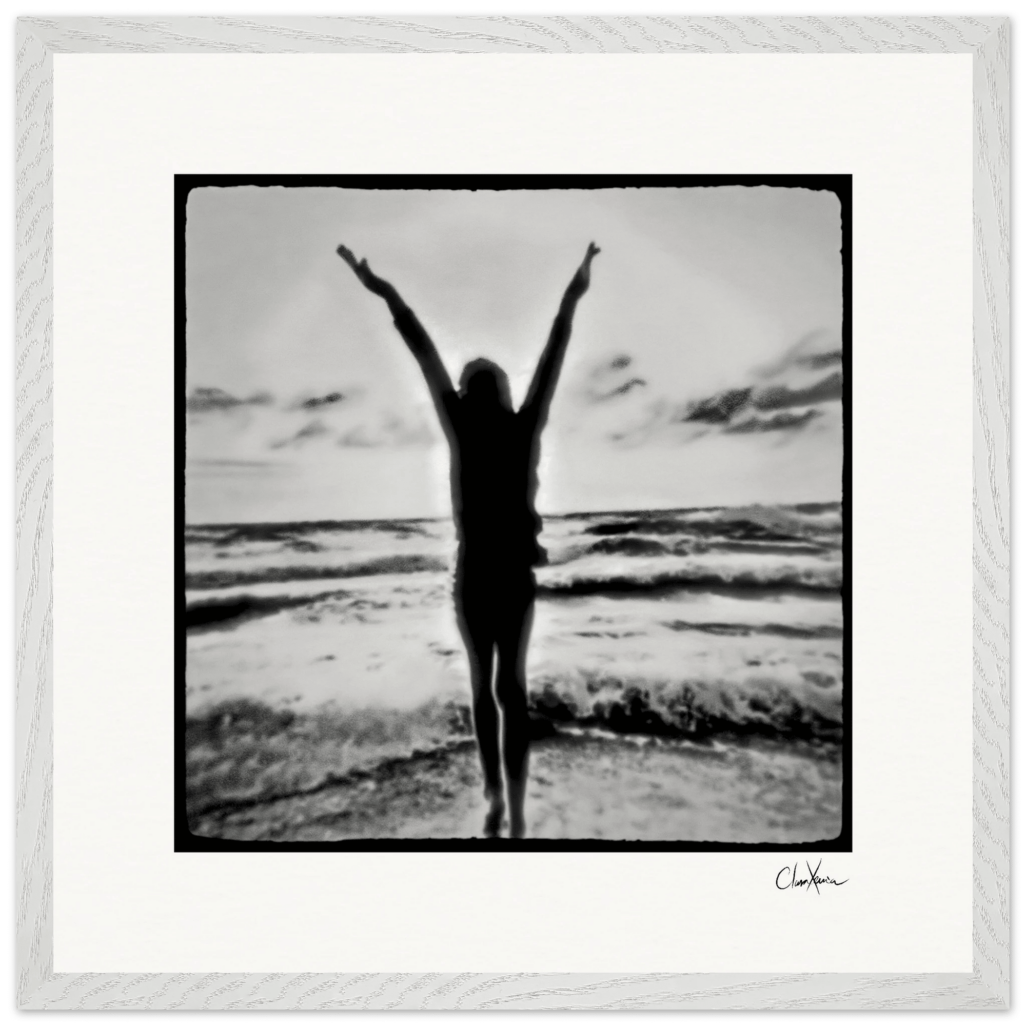 Circle of Life Framed print 50x50 cm / 20x20″ White frame 16