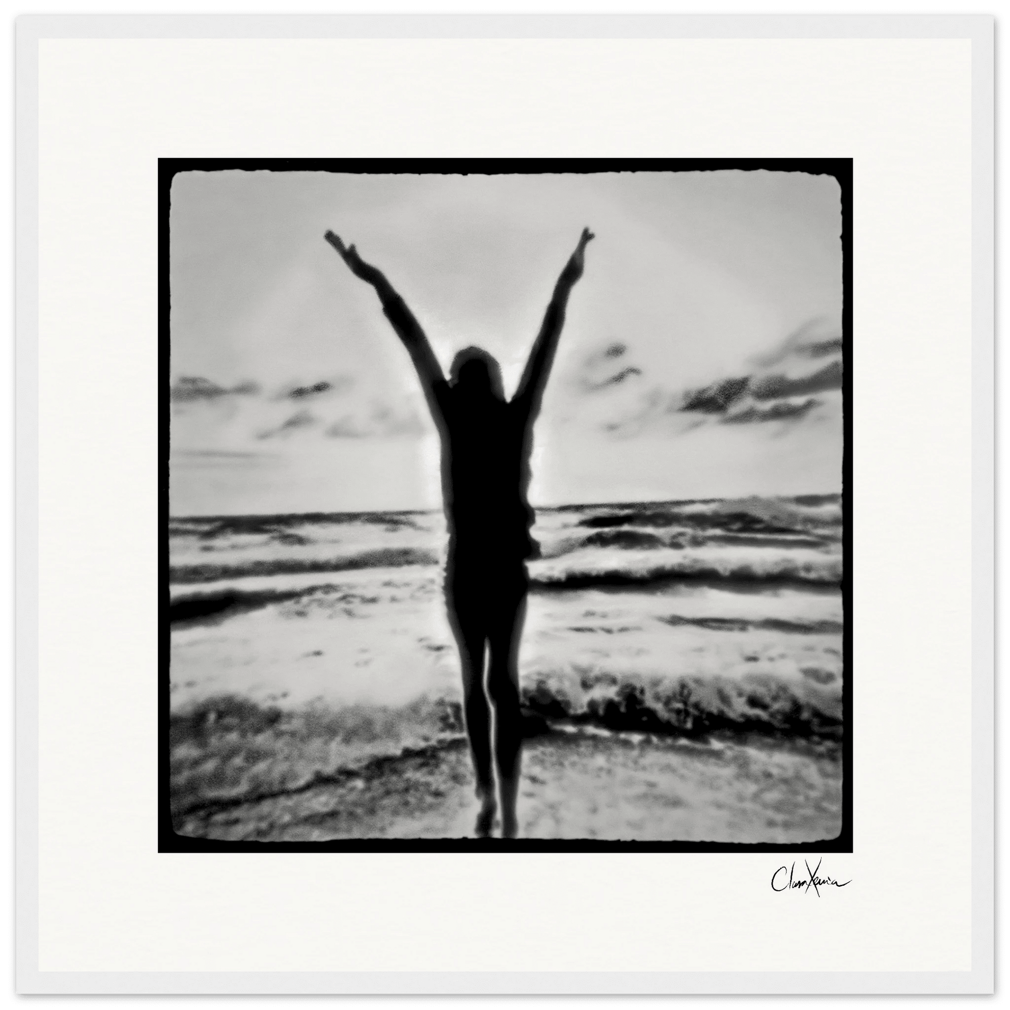 Circle of Life Framed print 50x50 cm / 20x20″ White frame 9