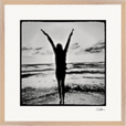 Circle of Life Framed print 50x50 cm / 20x20″ Wood frame 26
