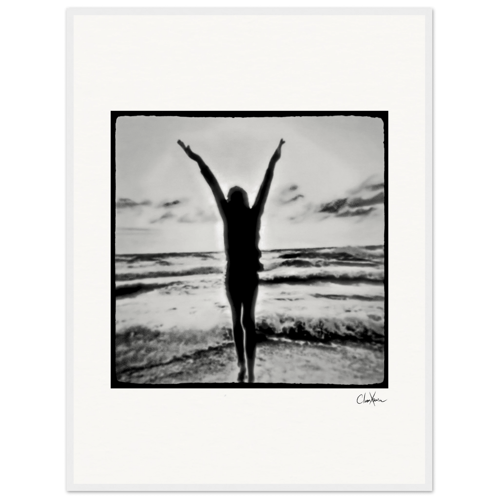 Circle of Life Framed print 60x80 cm / 24x32″ White frame 16