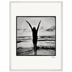 Circle of Life Framed print 60x80 cm / 24x32″ White frame 12
