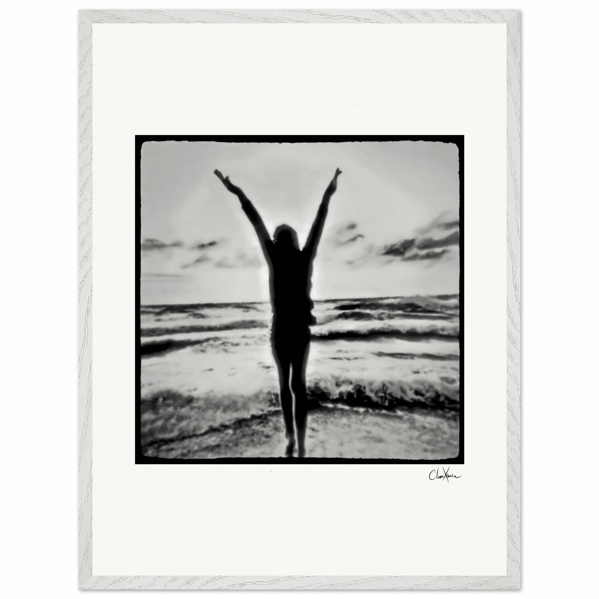 Circle of Life Framed print 60x80 cm / 24x32″ White frame 12