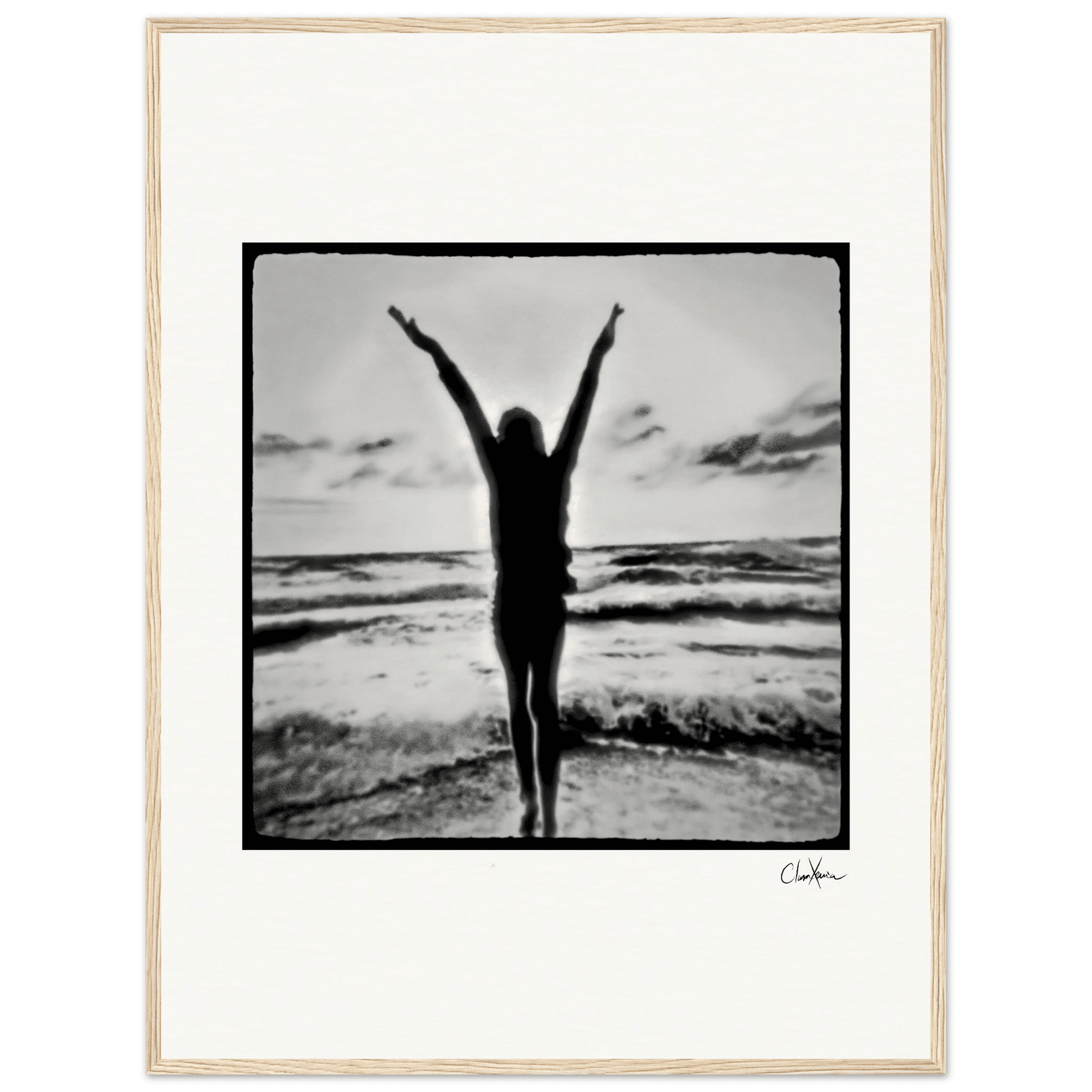 Circle of Life Framed print 60x80 cm / 24x32″ Wood frame 17