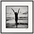 Circle of Life Framed print 70x70 cm / 28x28″ Black frame 38