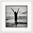 Circle of Life Framed print 70x70 cm / 28x28″ White frame 9