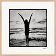 Circle of Life Framed print 70x70 cm / 28x28″ Wood frame 25