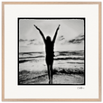 Circle of Life Framed print 70x70 cm / 28x28″ Wood frame 25