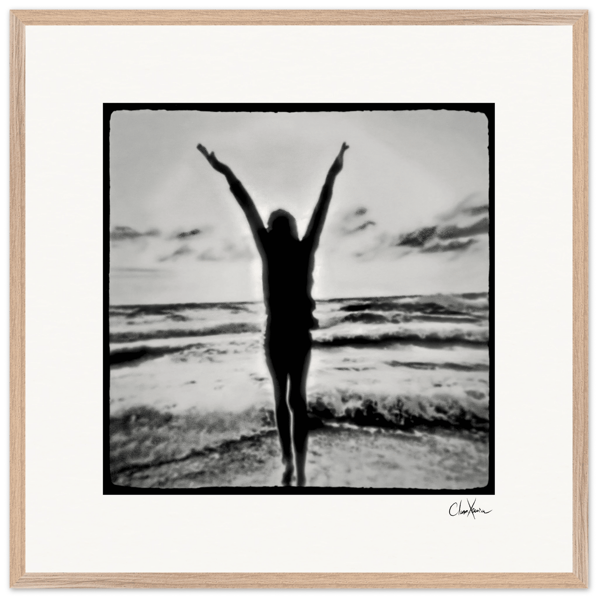 Circle of Life Framed print 70x70 cm / 28x28″ Wood frame 25