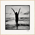 Circle of Life Framed print 70x70 cm / 28x28″ Wood frame 23