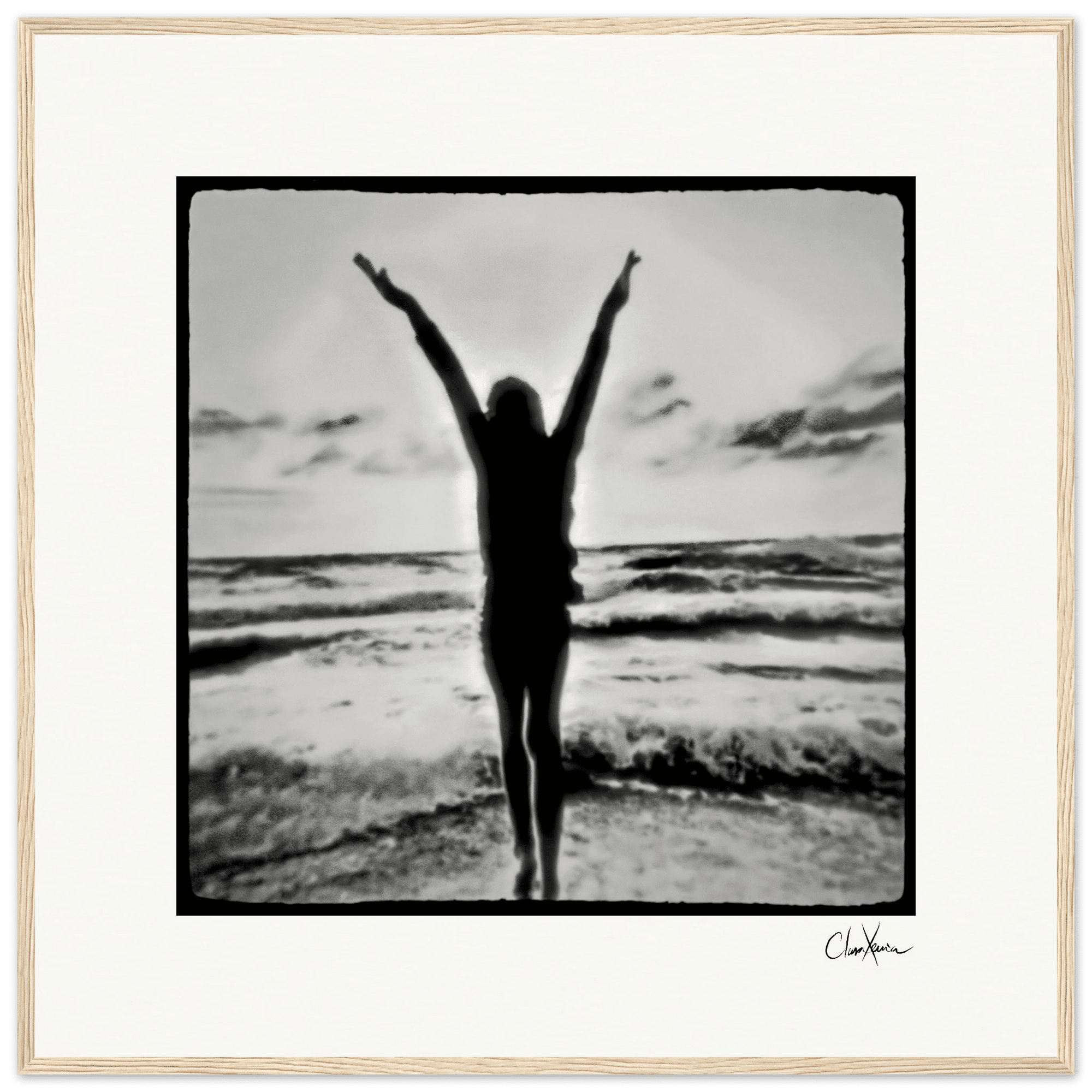 Circle of Life Framed print 70x70 cm / 28x28″ Wood frame 23