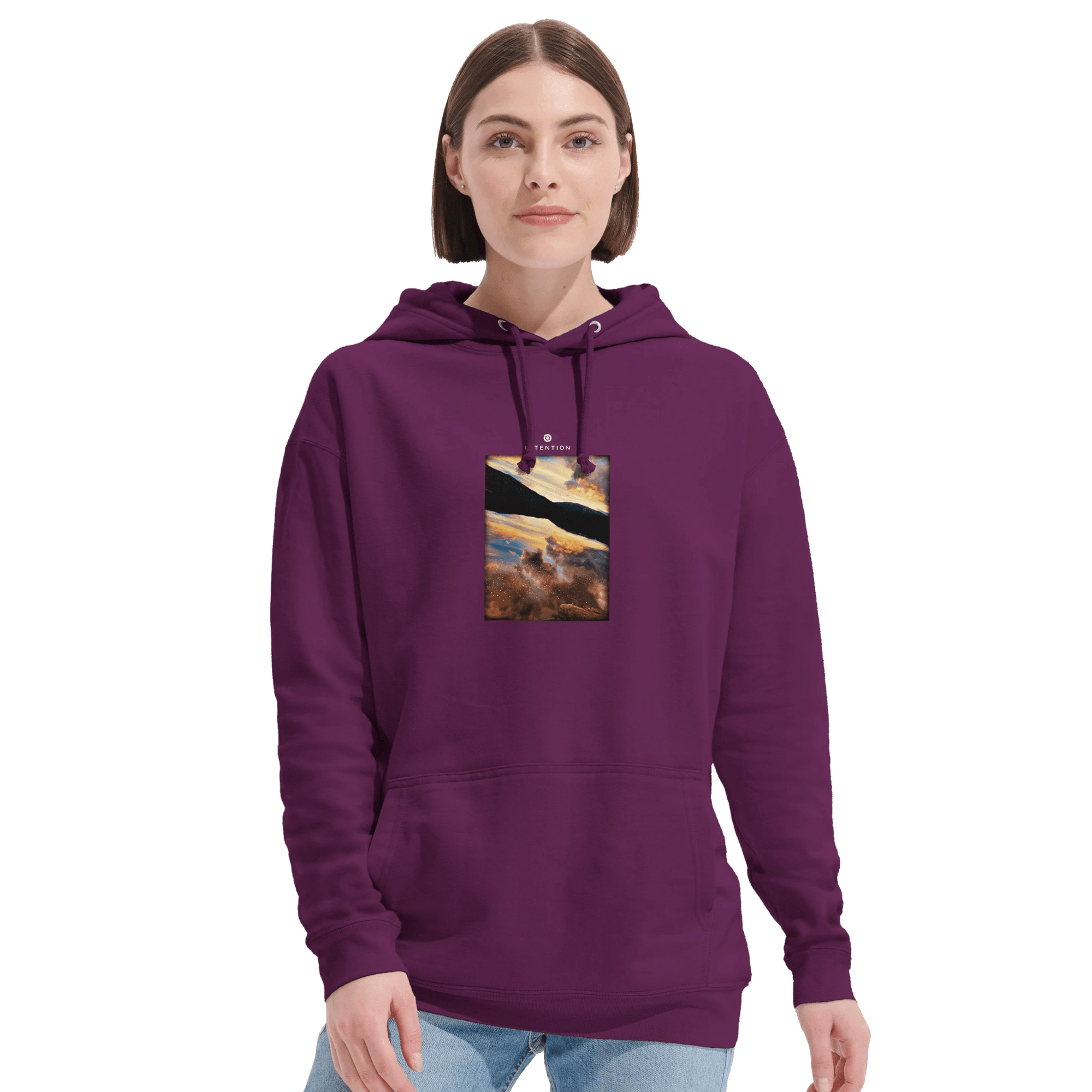 Compassion - "Cosmic Reflections" Hoodie astral purple XS 8