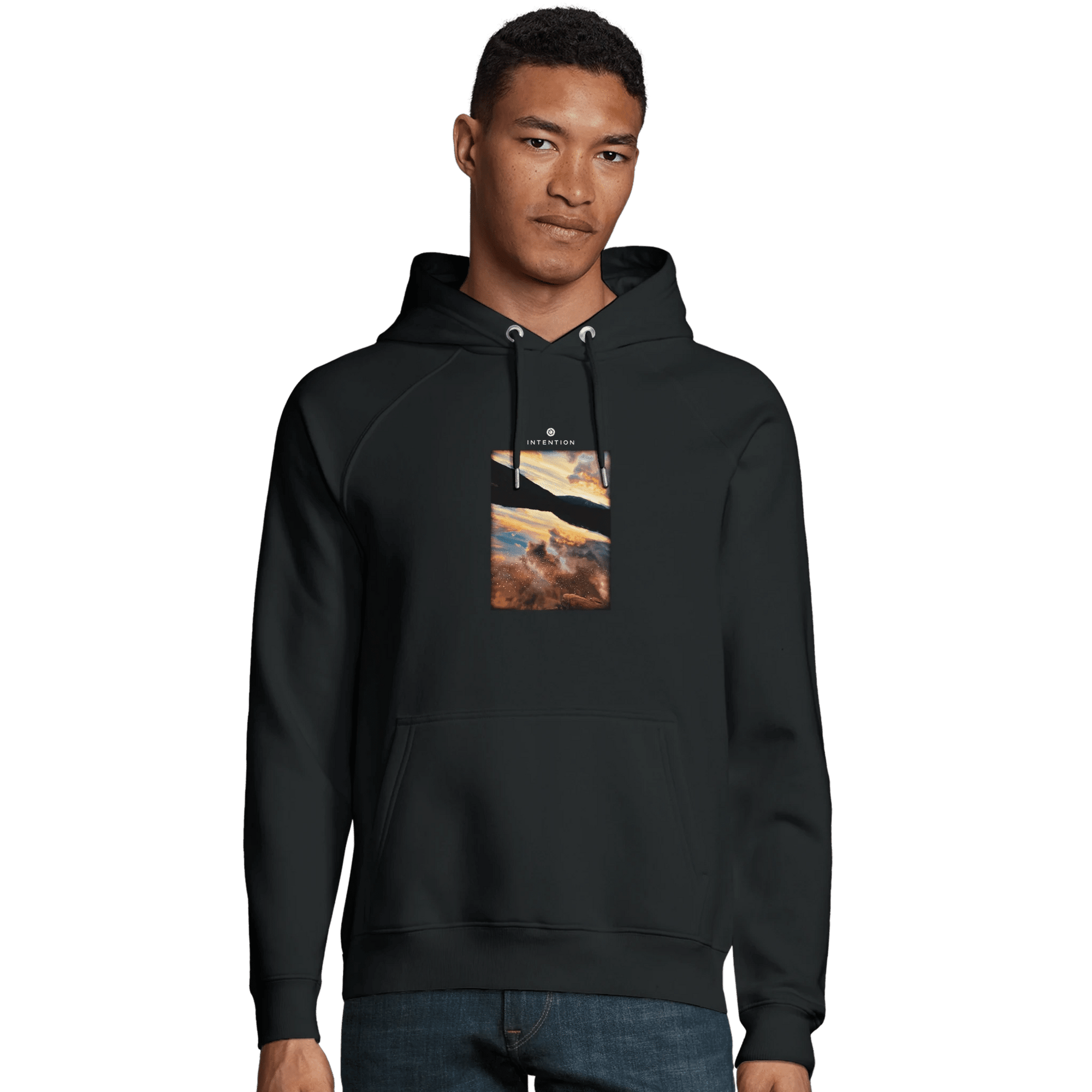 Compassion - "Cosmic Reflections" Hoodie Black XS 4