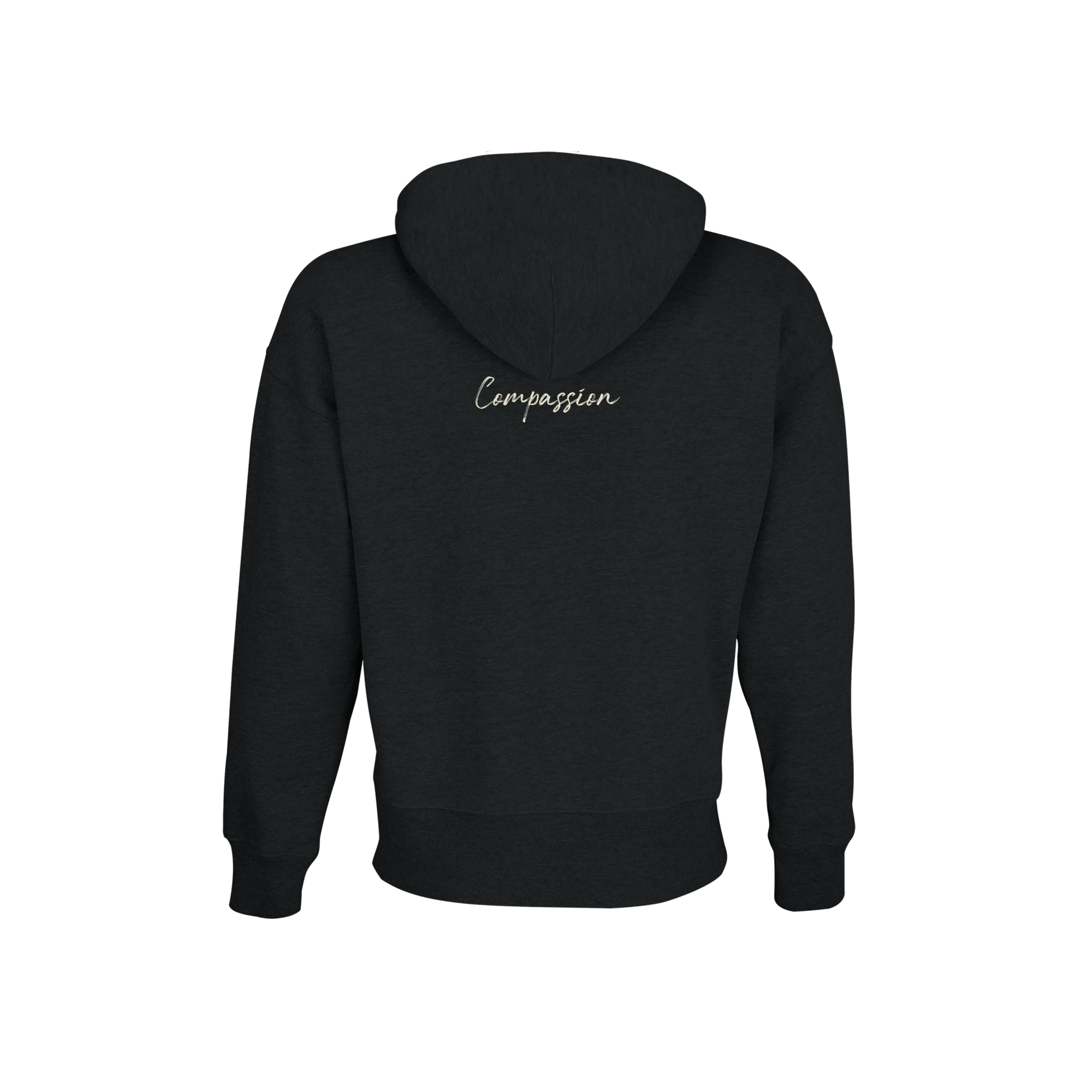 Compassion - "Cosmic Reflections" Hoodie Black XS 5
