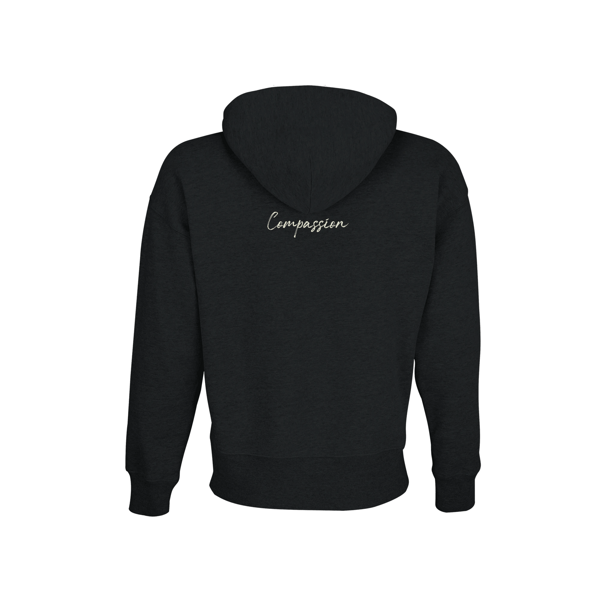 Compassion - "Cosmic Reflections" Hoodie Black XS 2
