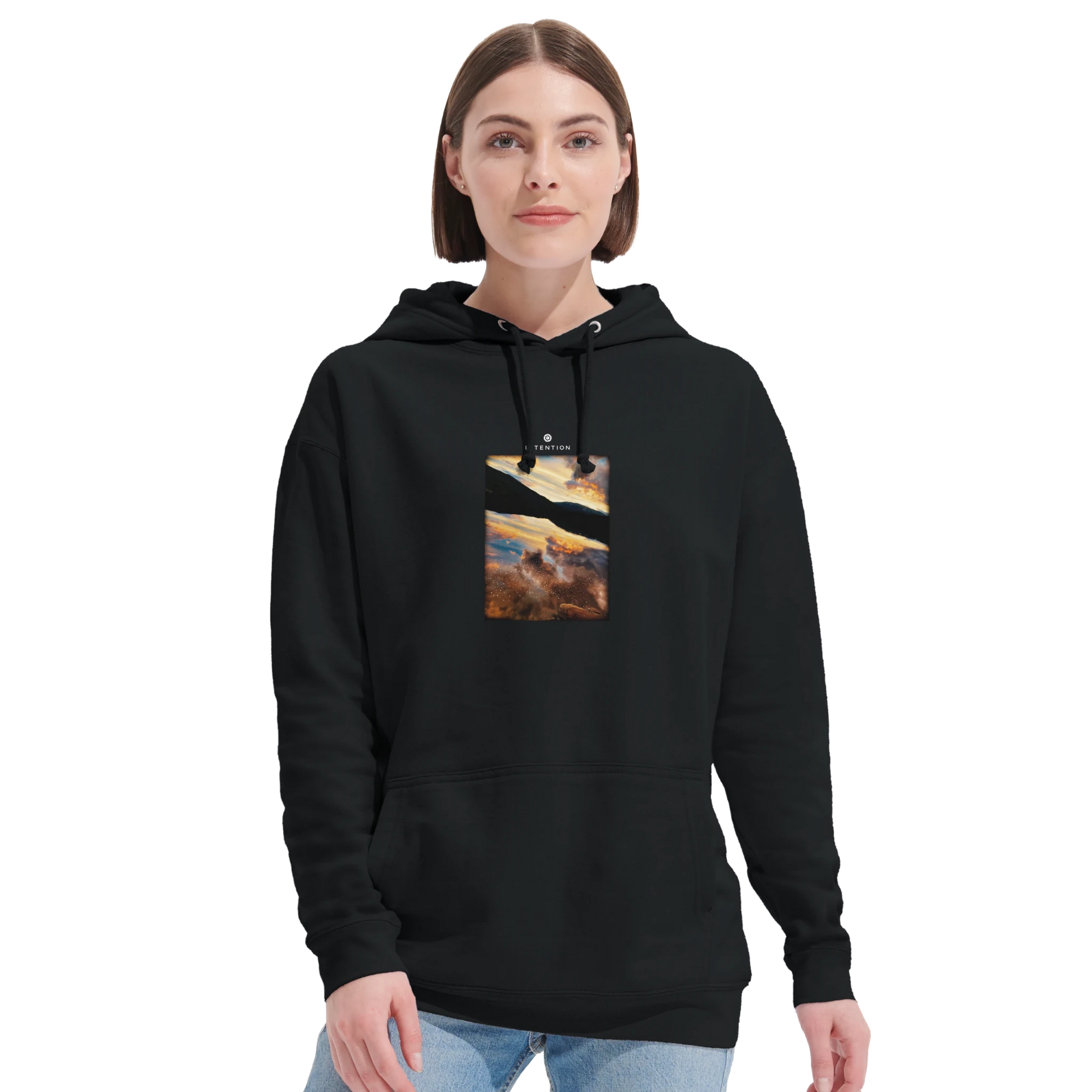 Compassion - "Cosmic Reflections" Hoodie Black XS 33