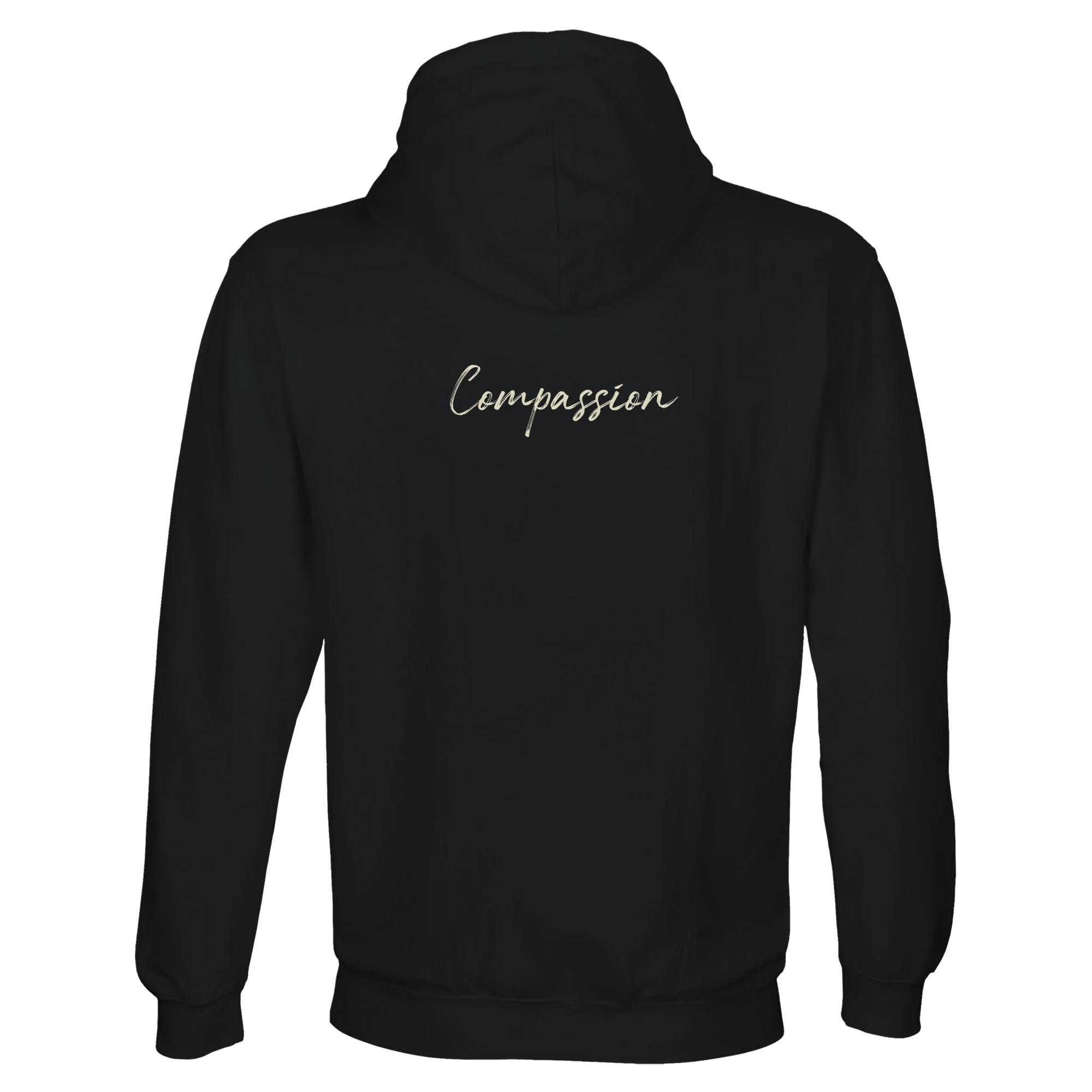 Compassion - "Cosmic Reflections" Hoodie Black XS 30