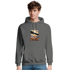 Compassion - "Cosmic Reflections" Hoodie charcoal melange XS 3