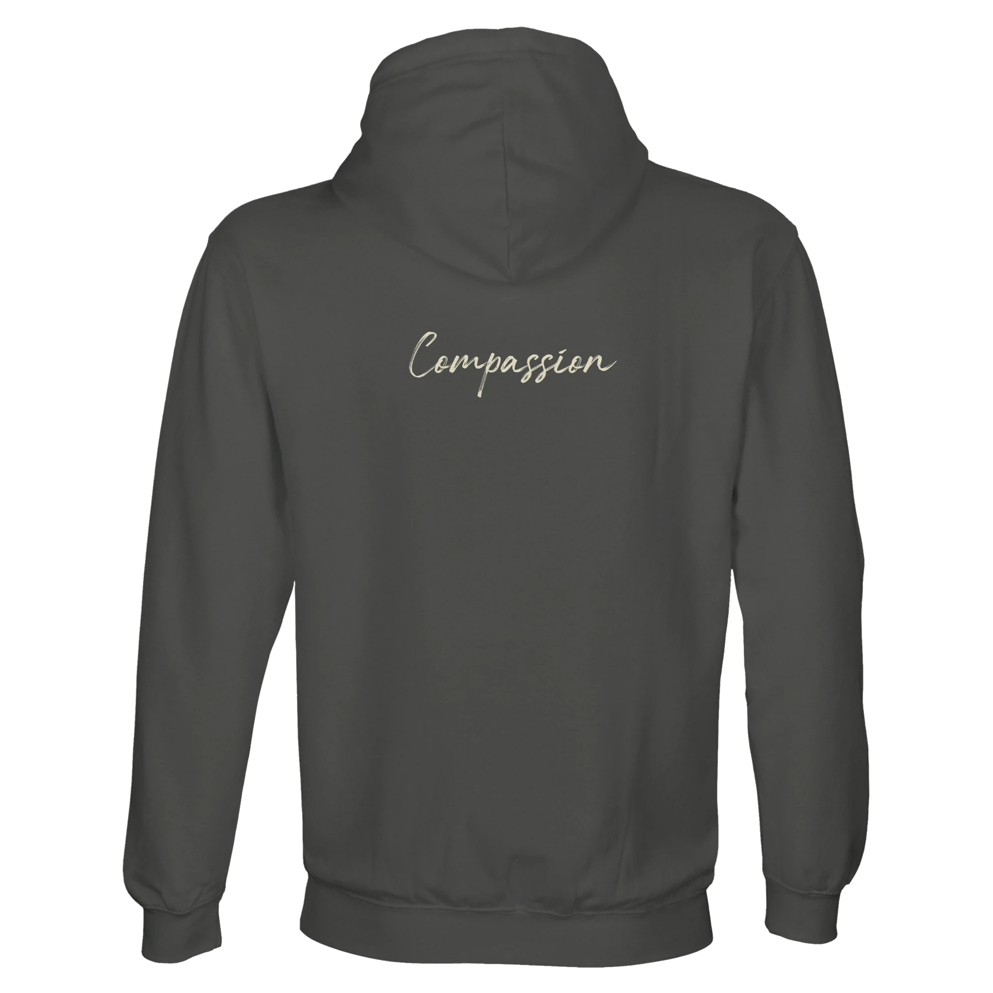 Compassion - "Cosmic Reflections" Hoodie charcoal melange XS 20
