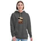 Compassion - "Cosmic Reflections" Hoodie charcoal melange XS 5