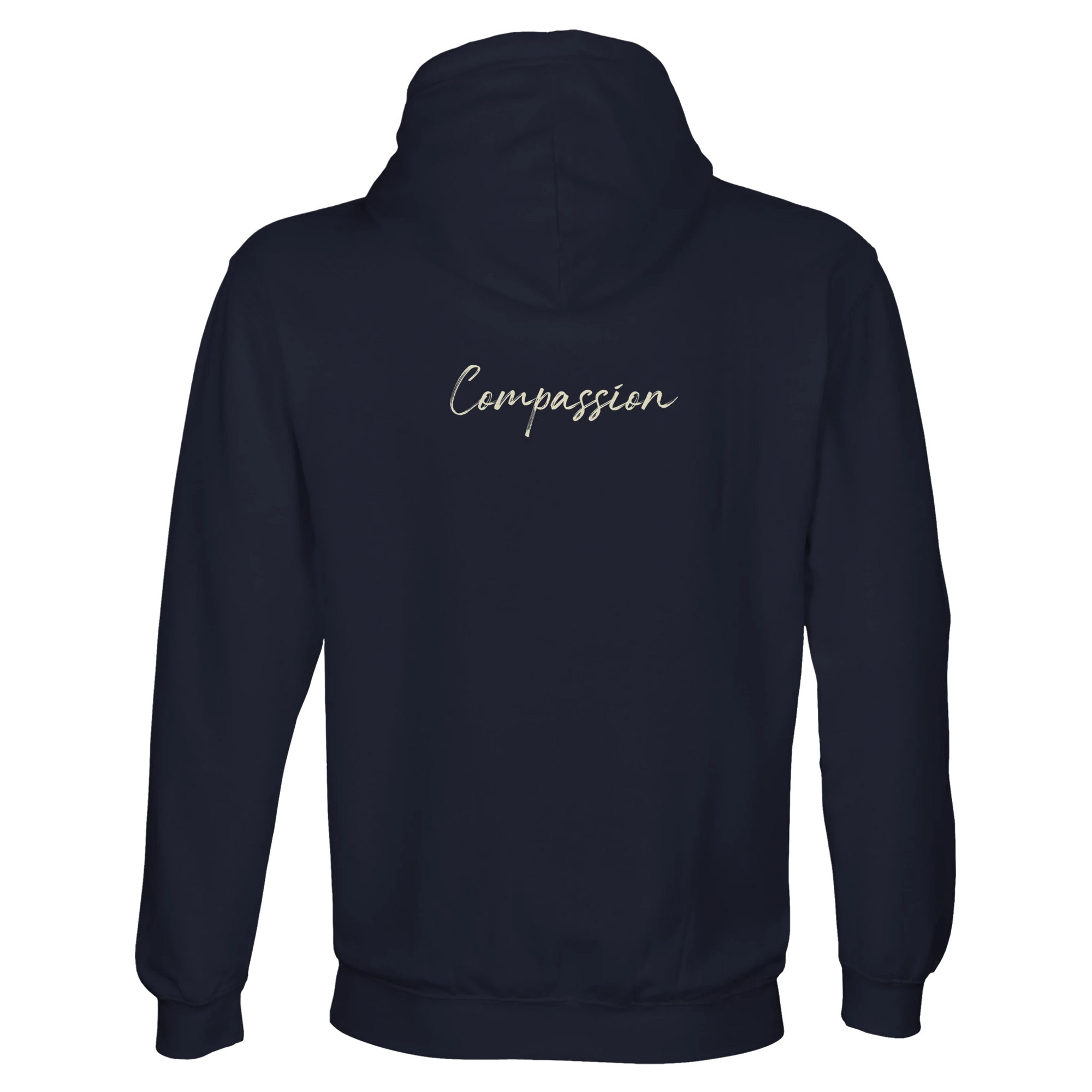 Compassion - "Cosmic Reflections" Hoodie French Navy XS 50