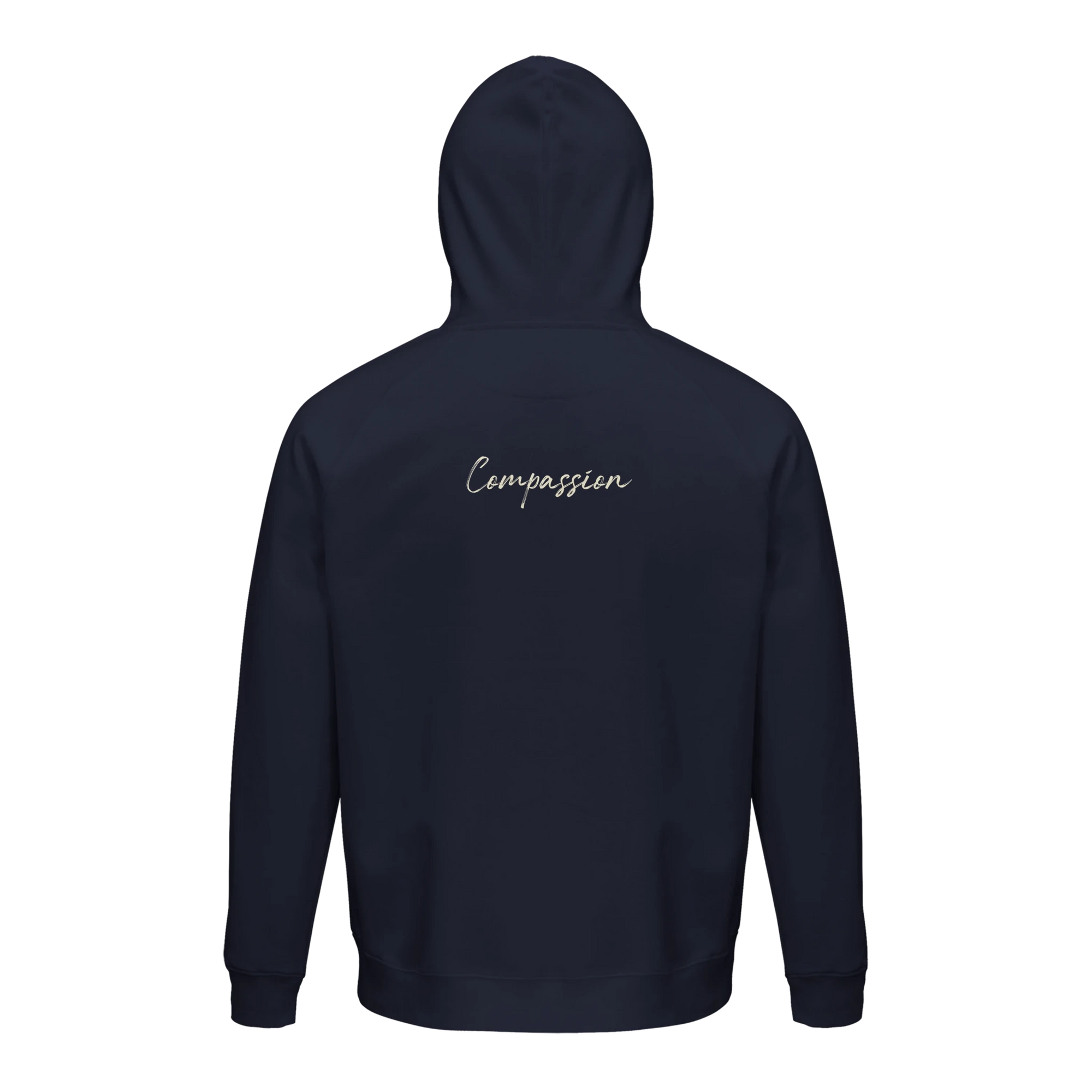Compassion - "Cosmic Reflections" Hoodie French Navy XS 25
