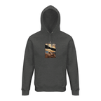 Compassion - "Cosmic Reflections" Hoodie Grey Melange XS 1