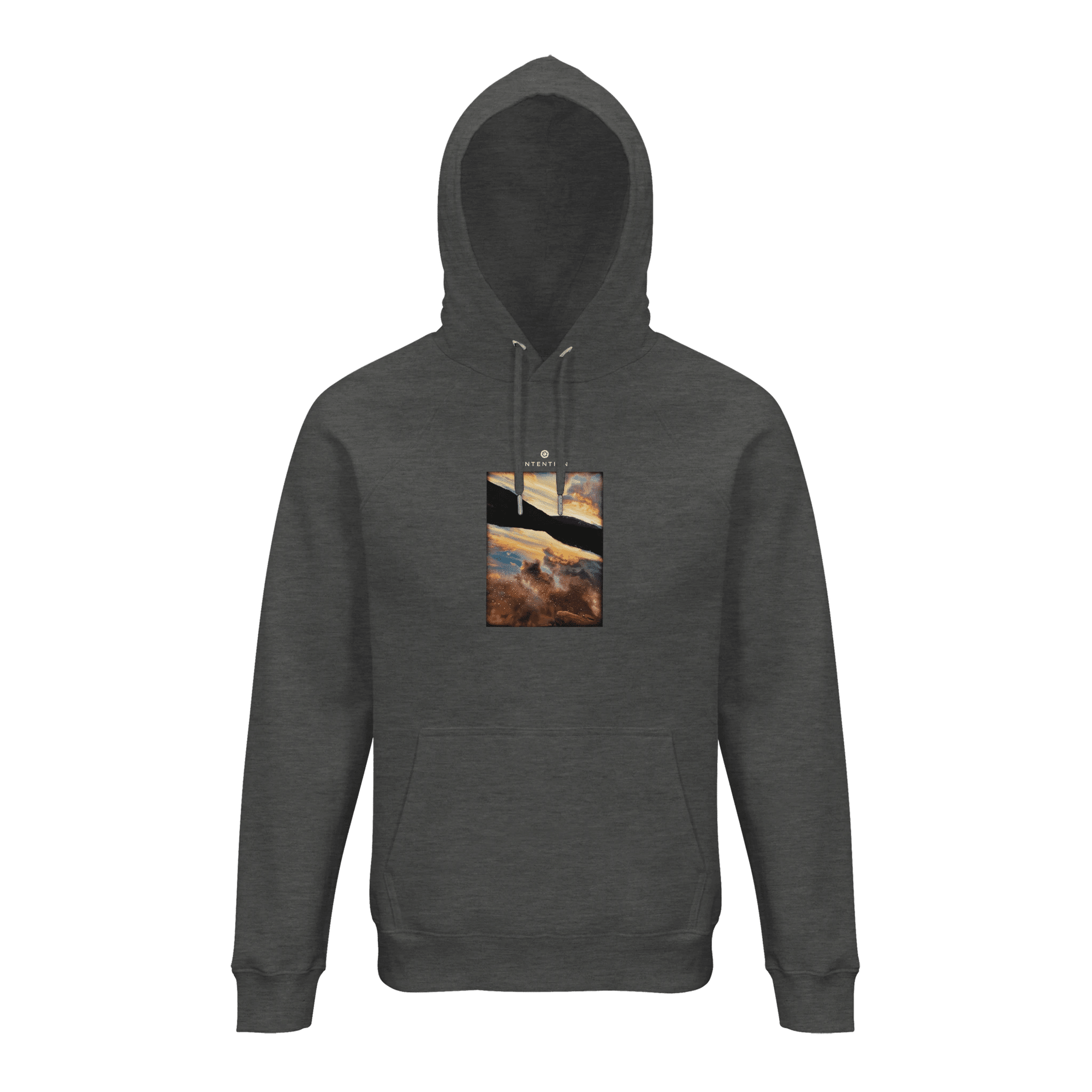 Compassion - "Cosmic Reflections" Hoodie Grey Melange XS 9