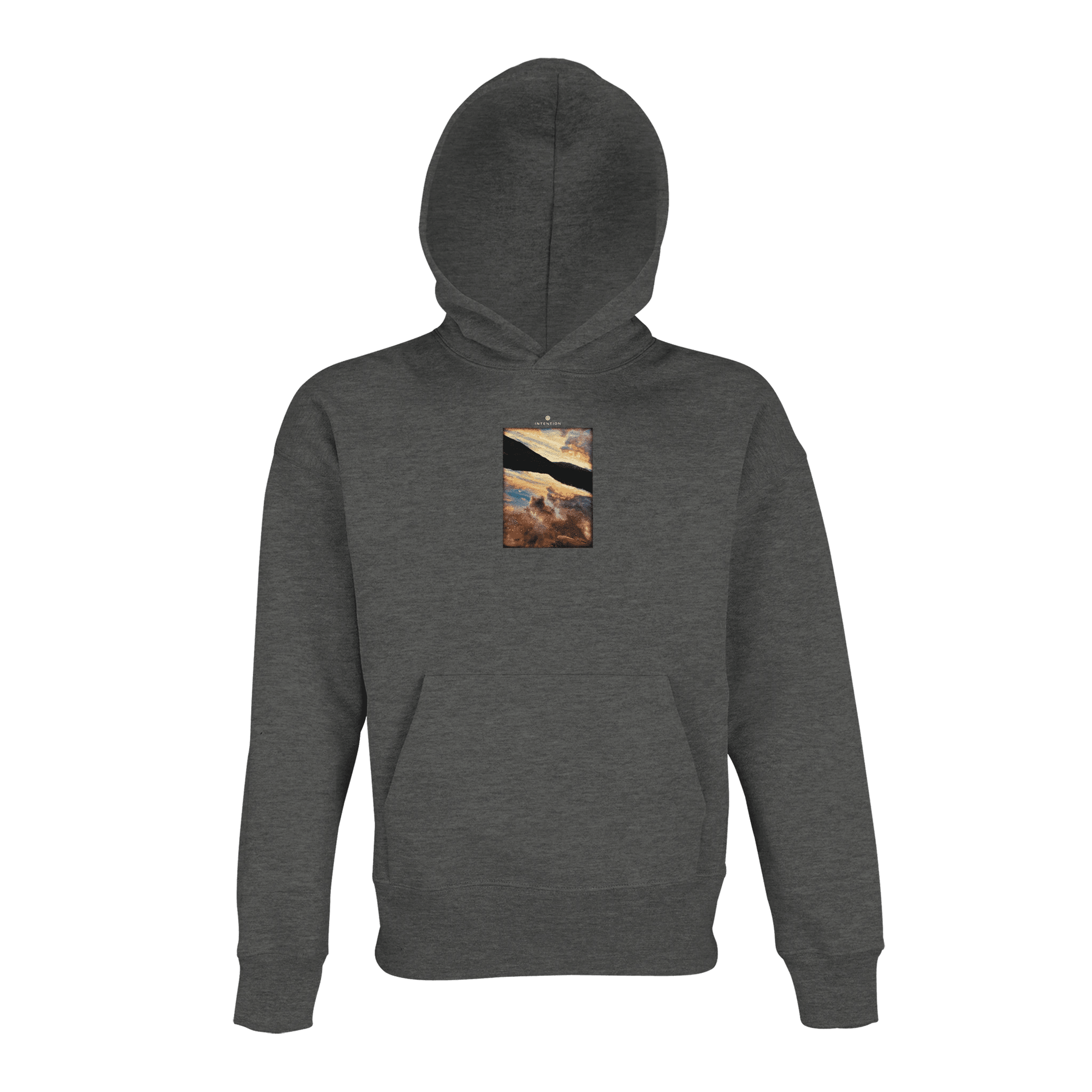 Compassion - "Cosmic Reflections" Hoodie Grey Melange XS 9