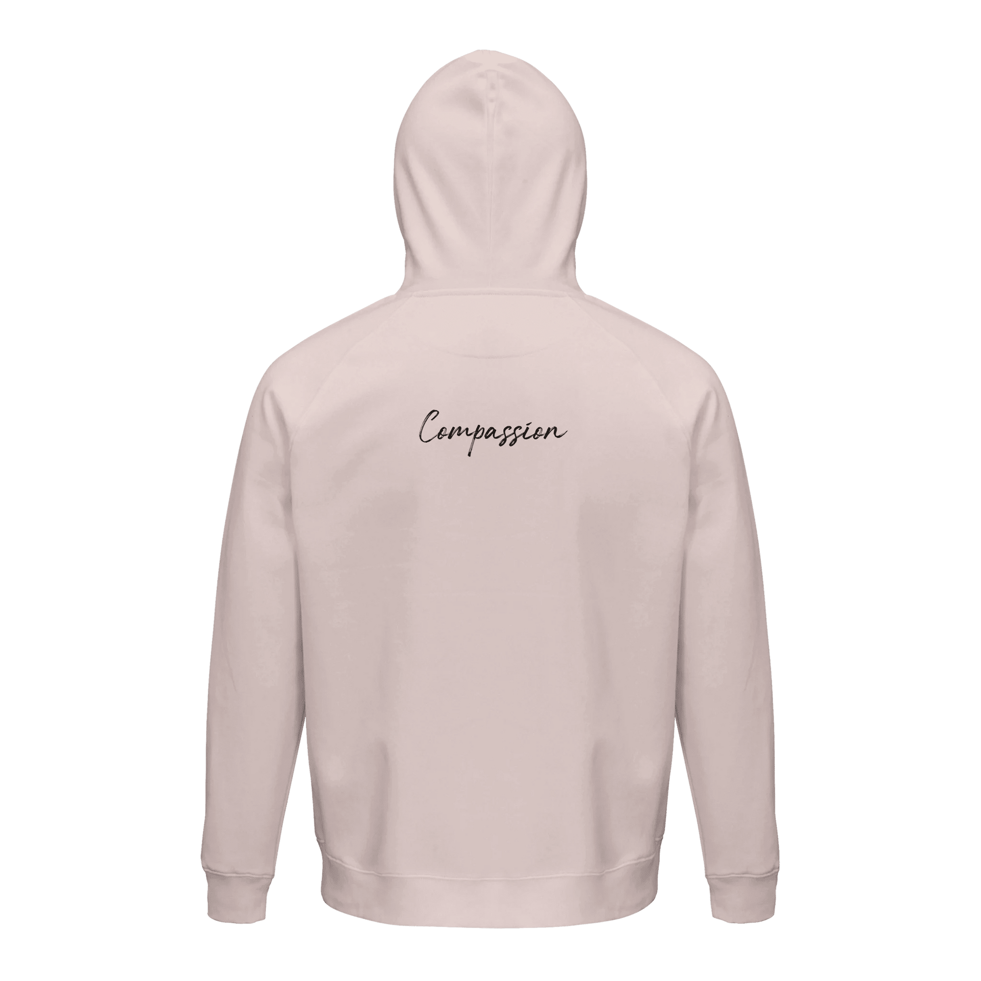 Compassion - "Cosmic Reflections" Hoodie Pale Pink XS 2