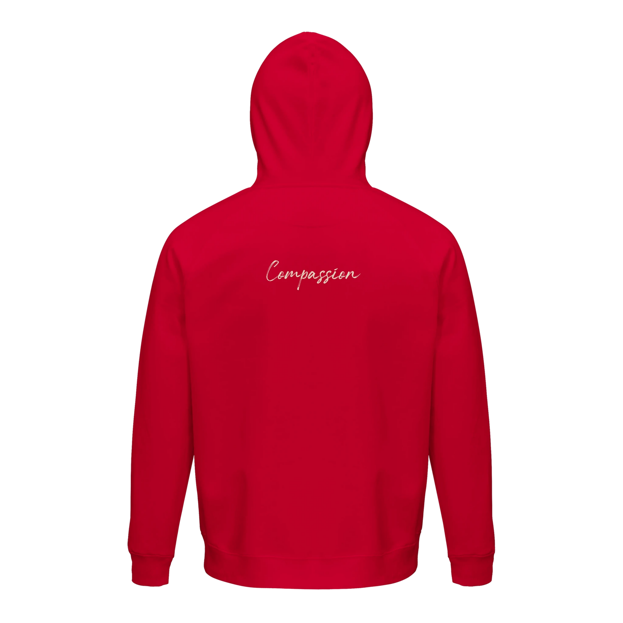 Compassion - "Cosmic Reflections" Hoodie Red XS 15