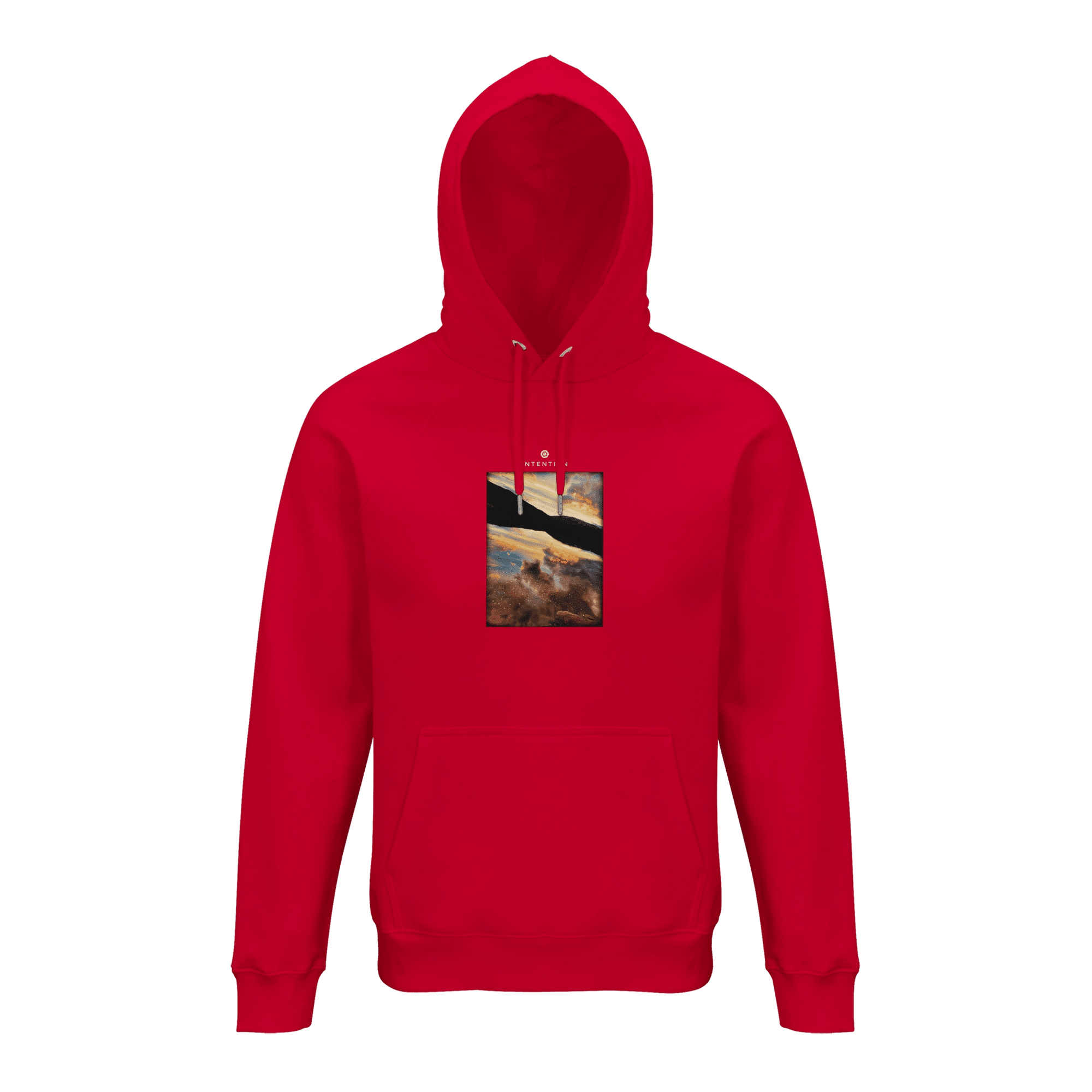 Compassion - "Cosmic Reflections" Hoodie Red XS 14