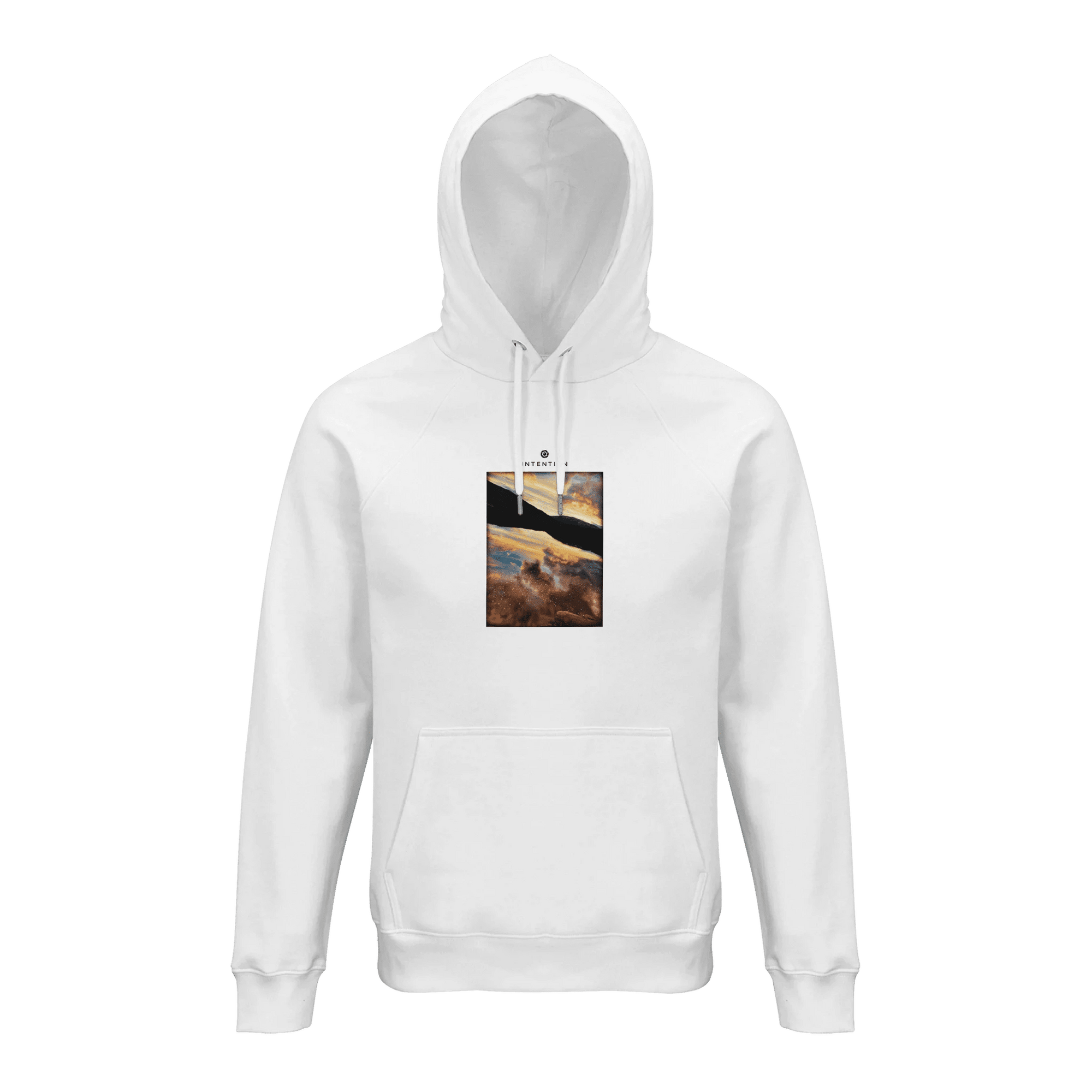 Compassion - "Cosmic Reflections" Hoodie White XS 34