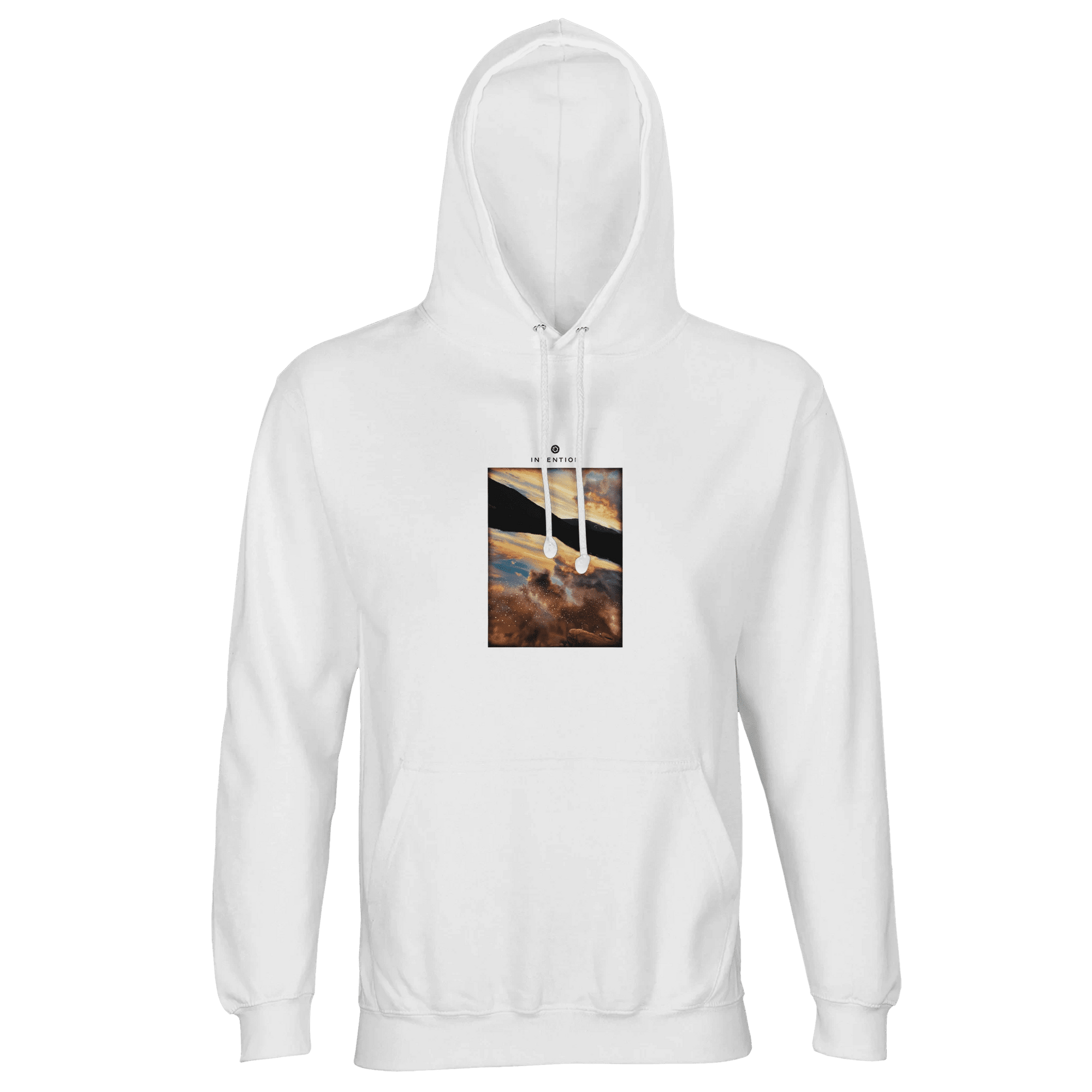 Compassion - "Cosmic Reflections" Hoodie White XS 24
