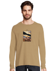 Compassion - "Cosmic Reflections" Long sleeve dark beige XS 30