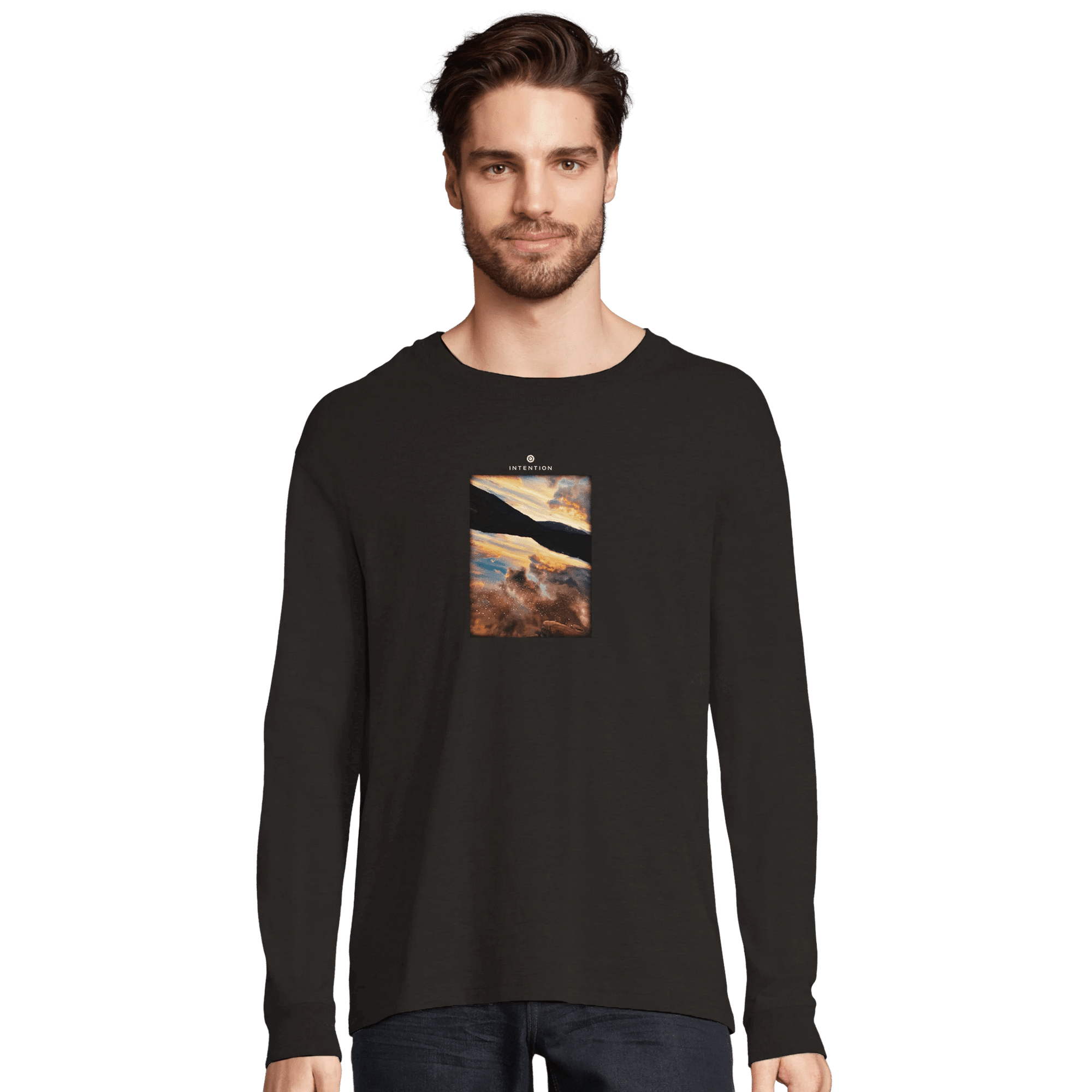 Compassion - "Cosmic Reflections" Long sleeve Deep Black XS 6