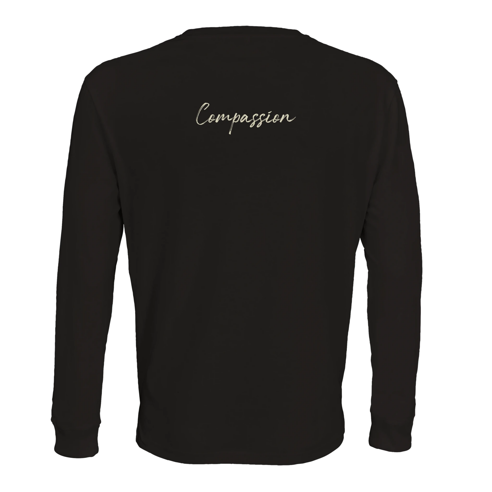 Compassion - "Cosmic Reflections" Long sleeve Deep Black XS 5
