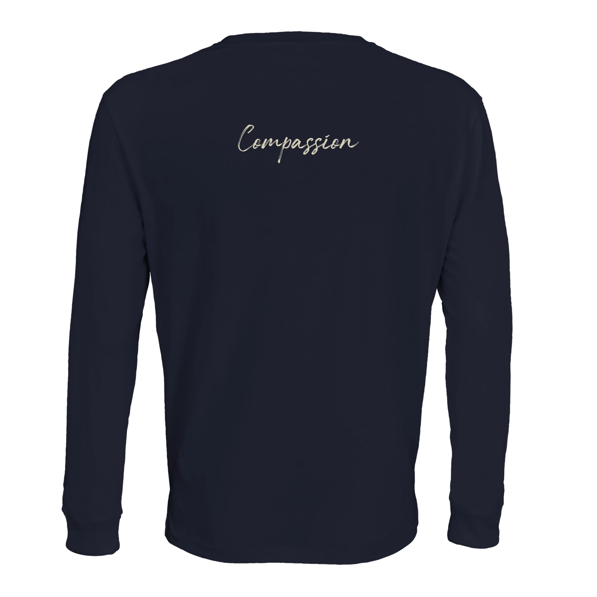 Compassion - "Cosmic Reflections" Long sleeve French Navy XS 25