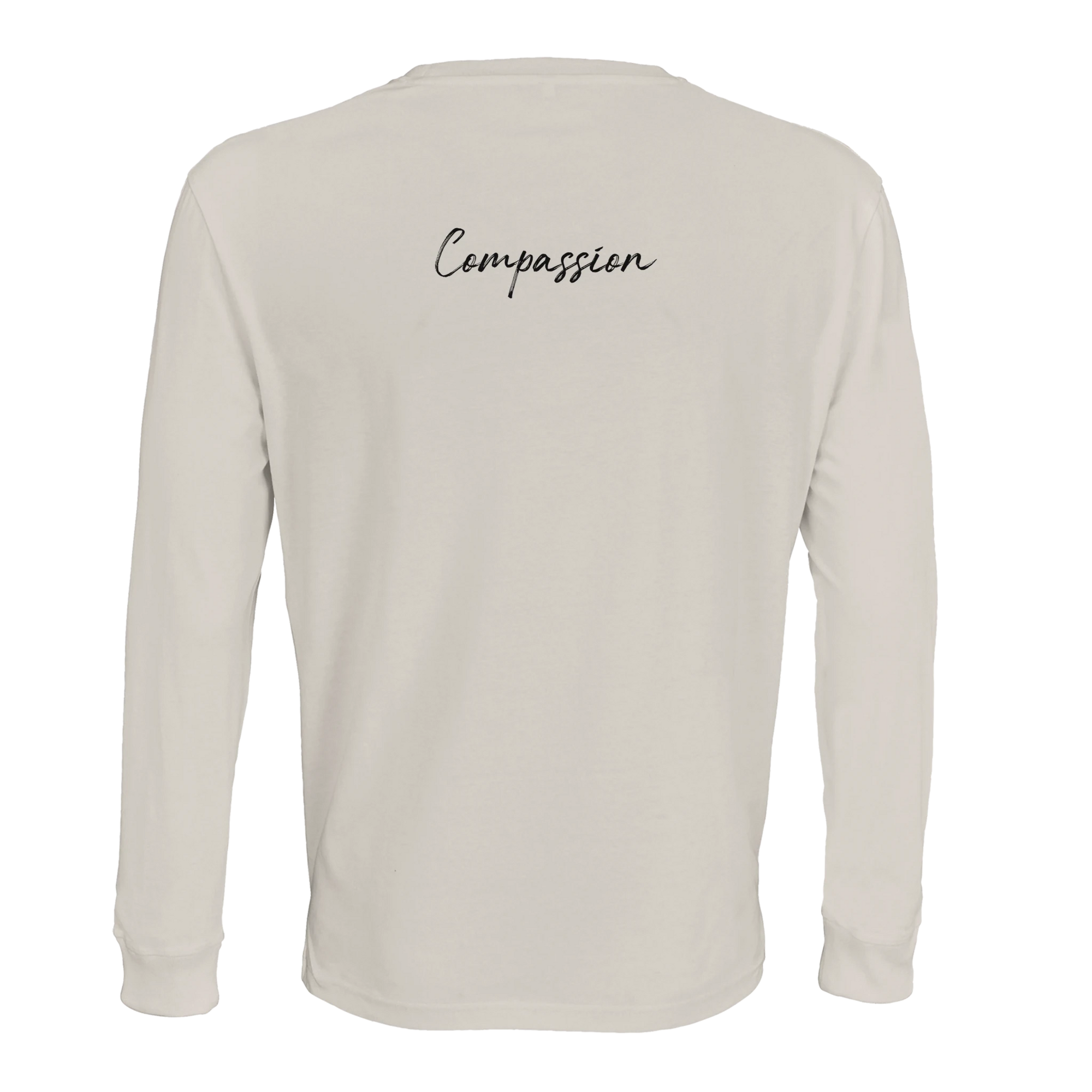 Compassion - "Cosmic Reflections" Long sleeve Off White XS 17
