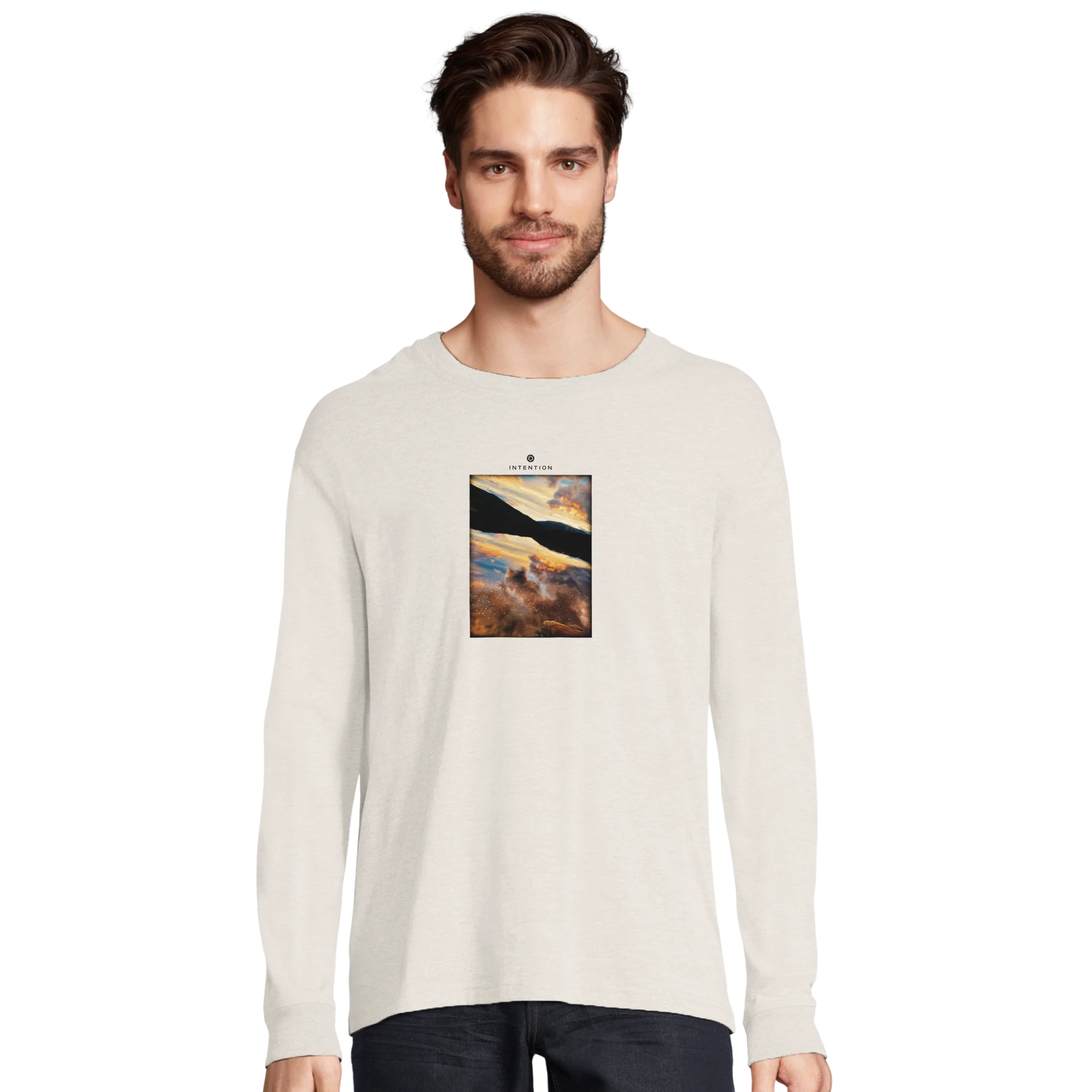 Compassion - "Cosmic Reflections" Long sleeve Off White XS 18
