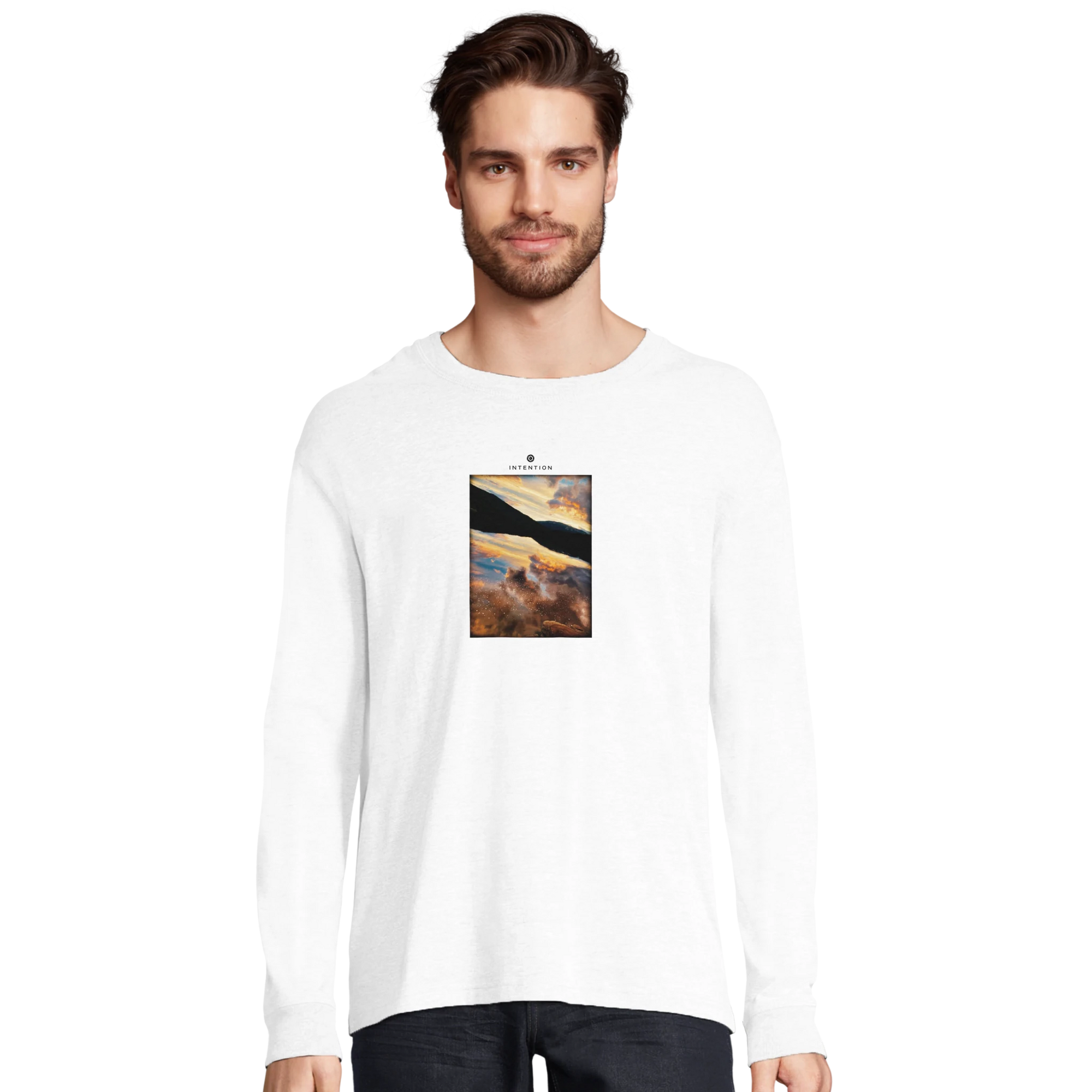 Compassion - "Cosmic Reflections" Long sleeve White XS 10