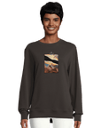 Compassion - "Cosmic Reflections" Sweatshirt deep charcoal grey XS 8