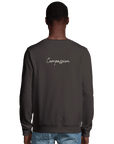 Compassion - "Cosmic Reflections" Sweatshirt deep charcoal grey XS 7