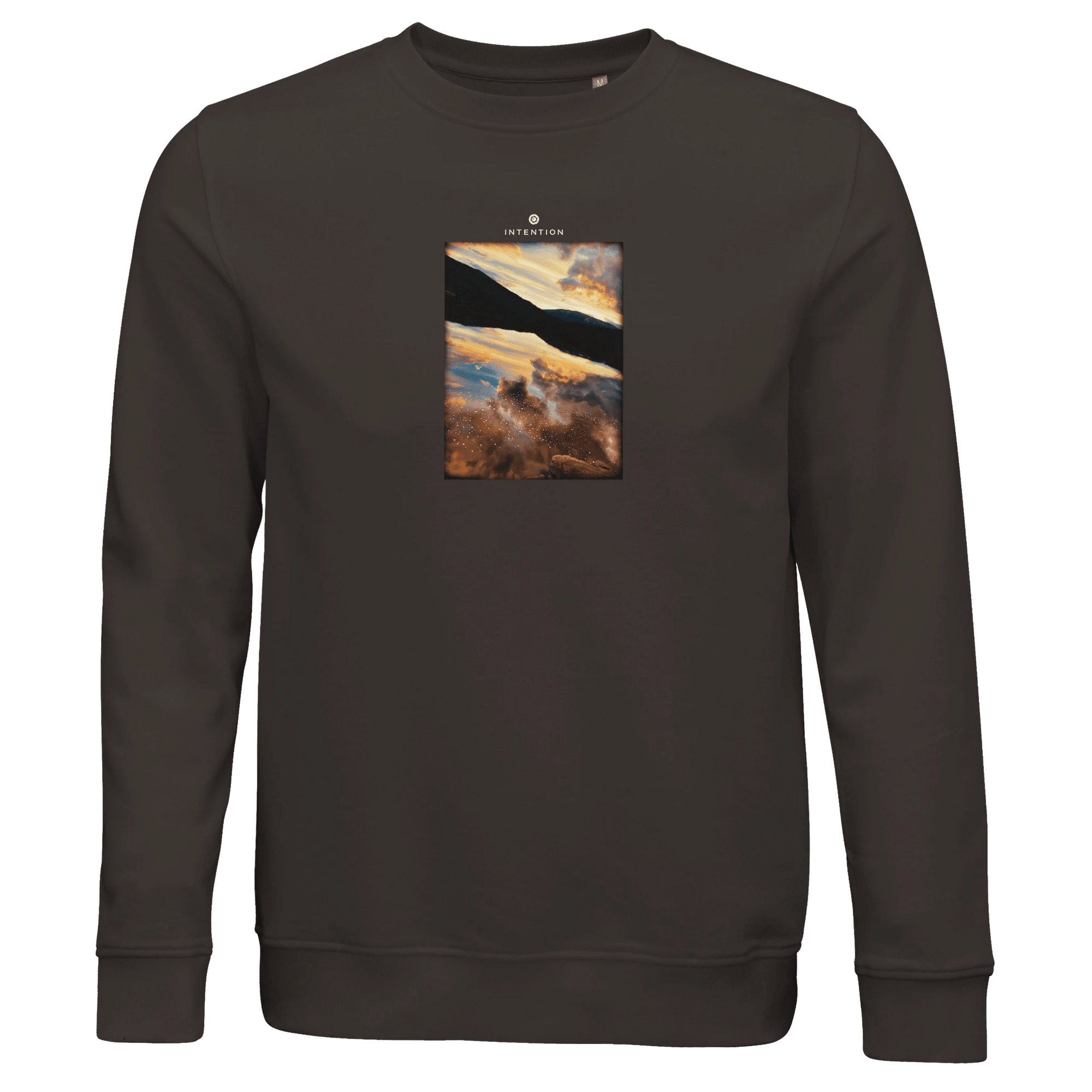 Compassion - "Cosmic Reflections" Sweatshirt deep charcoal grey XS 4