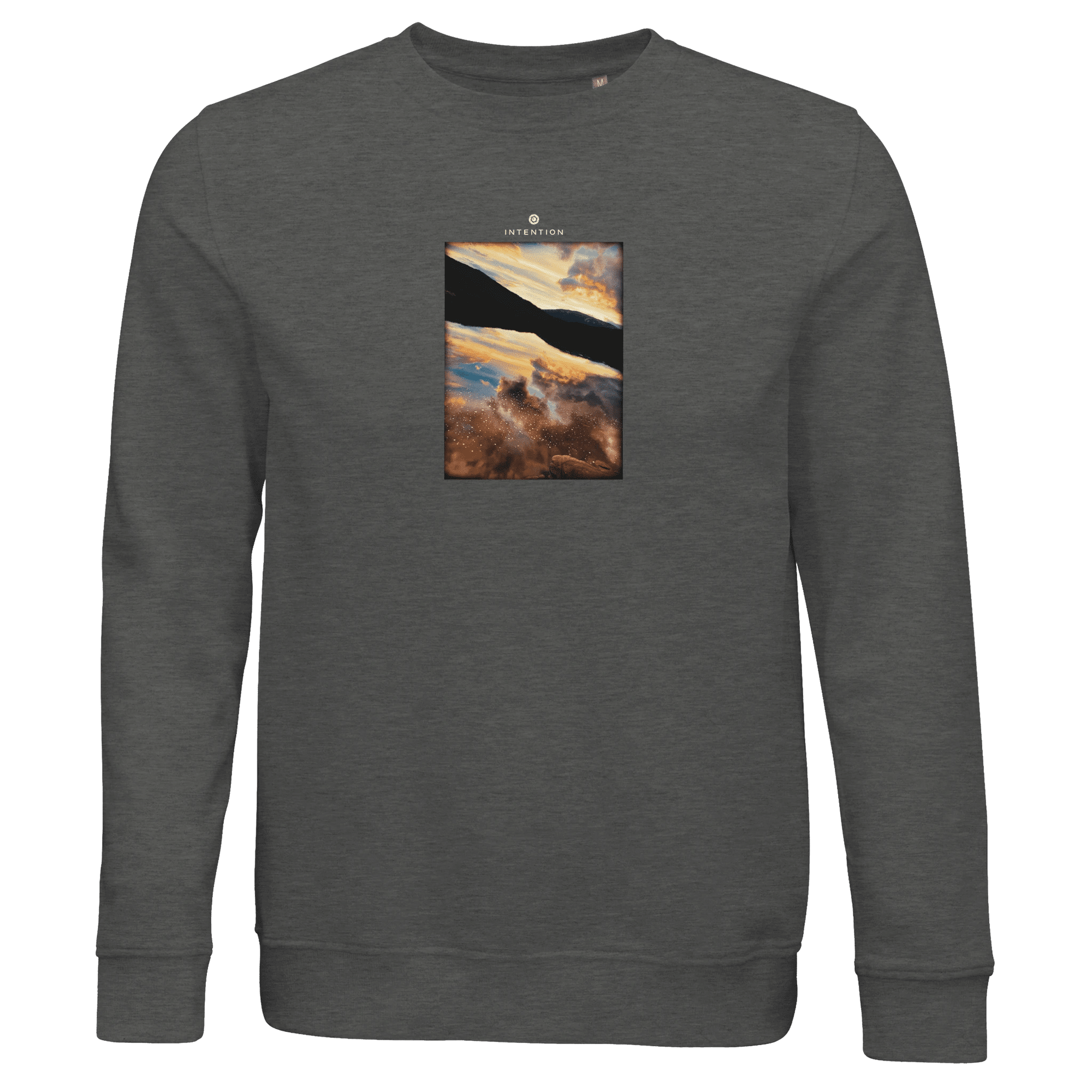 Compassion - "Cosmic Reflections" Sweatshirt Grey Melange XS 16