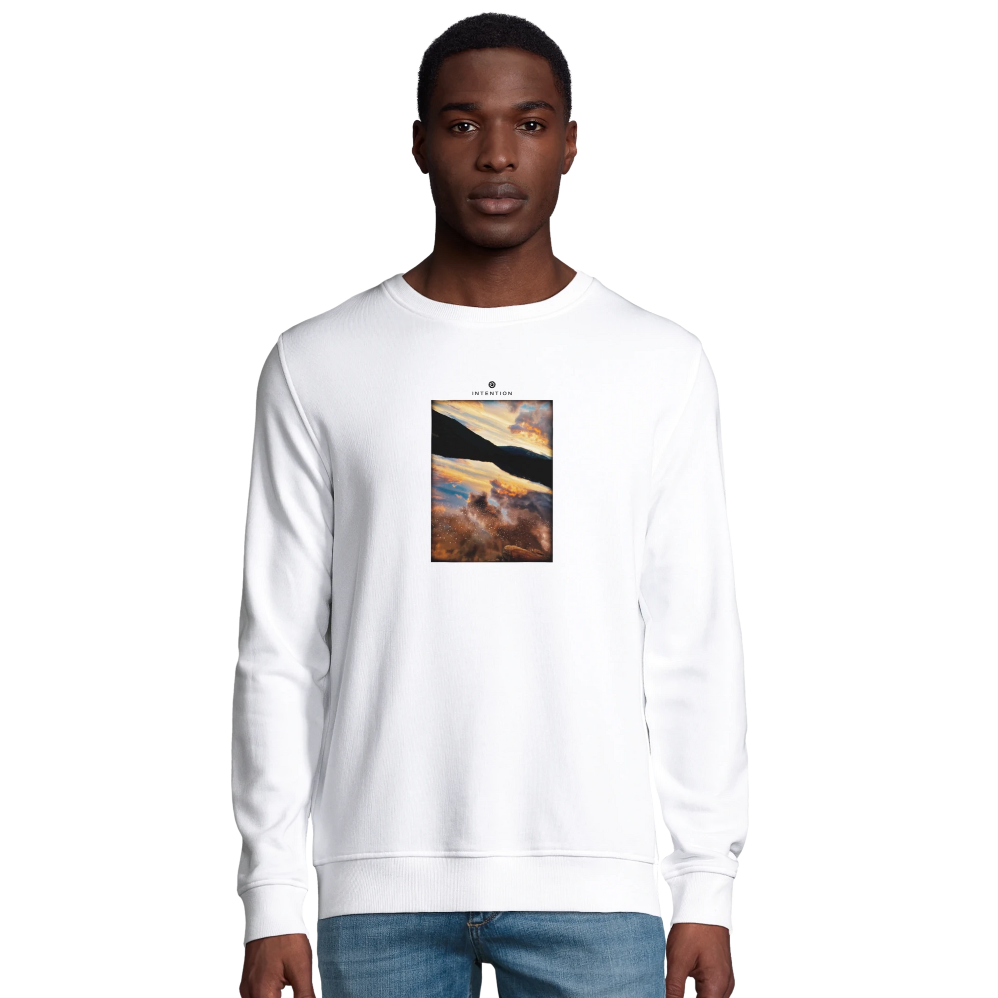 Compassion - "Cosmic Reflections" Sweatshirt White XS 42